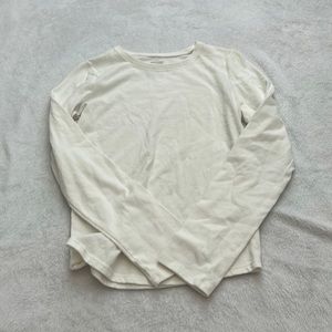 plan white long sleeve